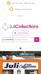 Mobile Screenshot of julicollections.com